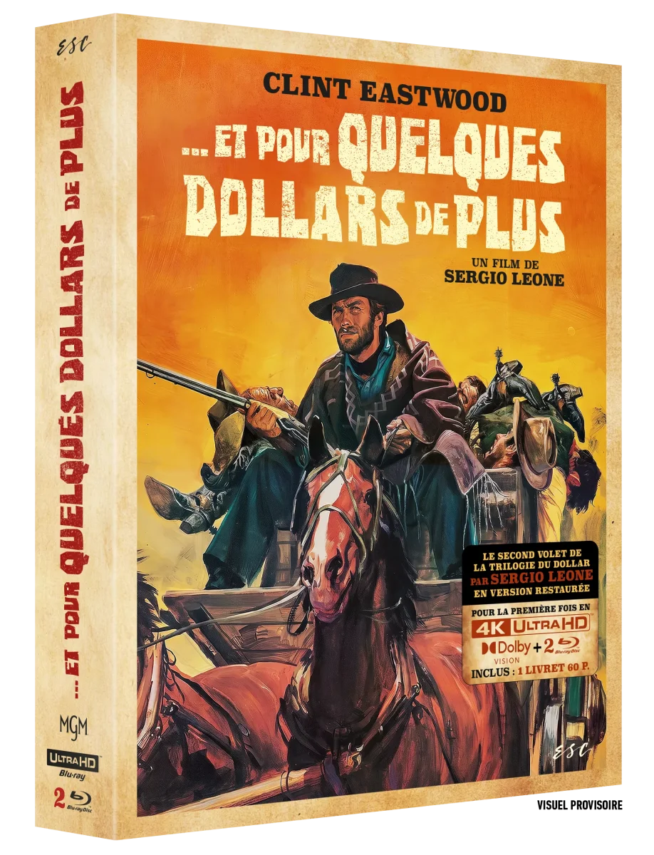 …ET POUR QUELQUES DOLLARS DE PLUS – ÉDITION COLLECTOR STEELBOOK NUMÉROTÉE LIMITÉE