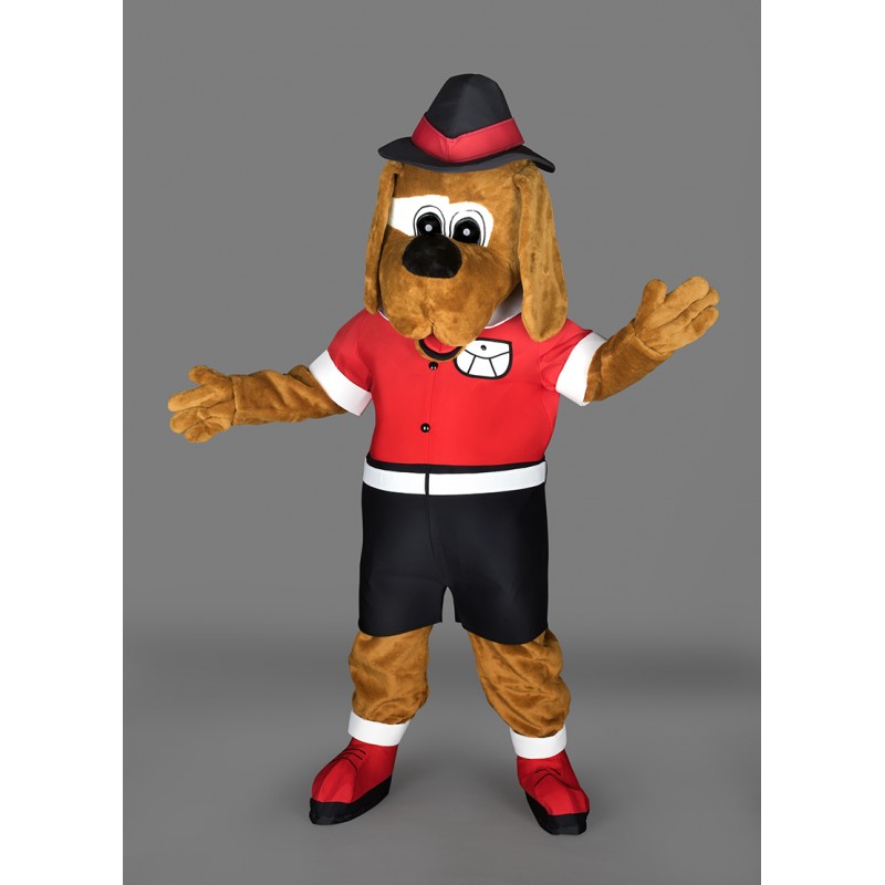 Deguisement : Mascotte chien au chapeau – Image 2