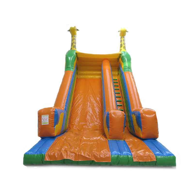 Toboggan Gonflable Girafe : non-décoré